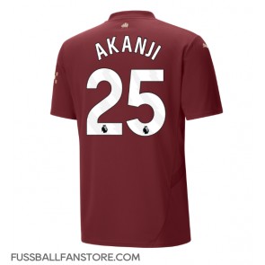 Manchester City Manuel Akanji #25 Replik 3rd trikot 2024-25 Kurzarm